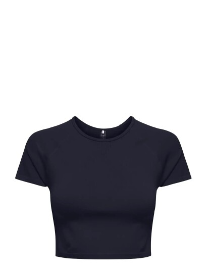 Only Play Onpjami Ss Seam Short Top Navy L