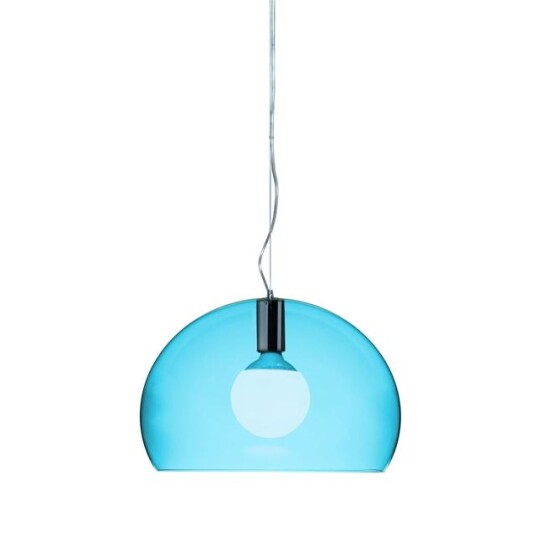 Kartell FL/Y Taklampe Blå Liten