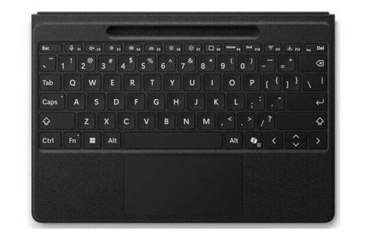 Microsoft Surface Pro Flex Tastatur Nordisk QWERTY med Berøringsplate Svart Microsoft Surface Pro Flex Tastatur Nordisk QWERTY med Berøringsplate Svart