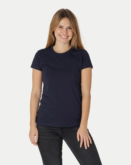 Neutral Organic - Ladies Fitted T-shirt Blå