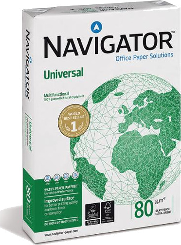 Kopipapir Navigator Universal A3 80G Hvid 500 Ark Kopipapir Navigator Universal A3 80G Hvid 500 Ark