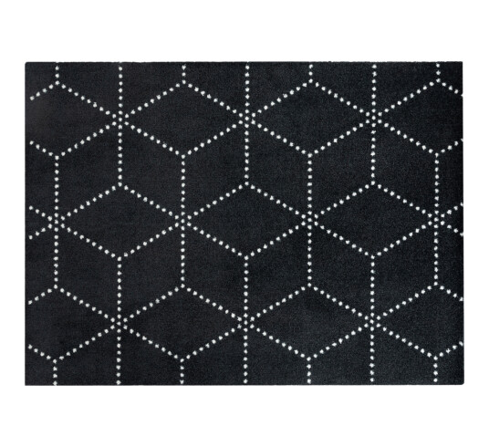 Heymat Hagl Black dørmatte 85x115 cm