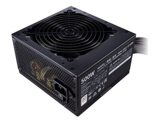 Cooler Master MWE White V2 500 (Bulk) Strømforsyning (PSU) - 500 Watt - 120 mm - 80 Plus White sertifisert
