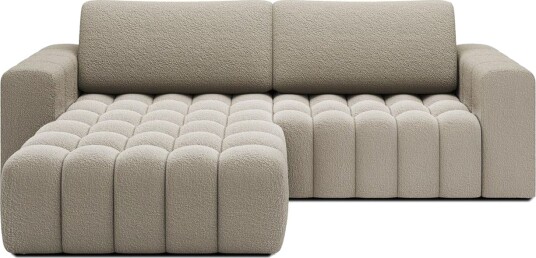 Seksjon Eltap Bonett 250x175x92 cm Royal 20 Beige Venstre Seksjon Eltap Bonett 250x175x92 cm Royal 20 Beige Venstre