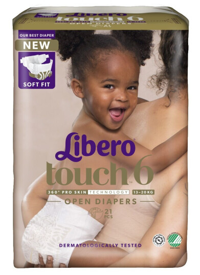 Libero Touch 6 Åpen Bleie 13-20 kg 2 Libero Touch 6 Åpen Bleie 13-20 kg 2
