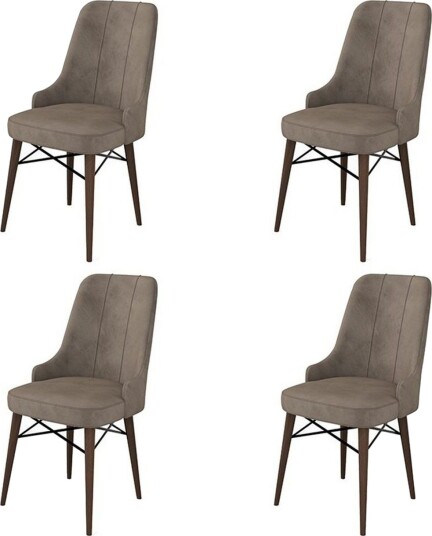 Spisestol Jandela Cappuccino / Brun - Cappuccino / Brun