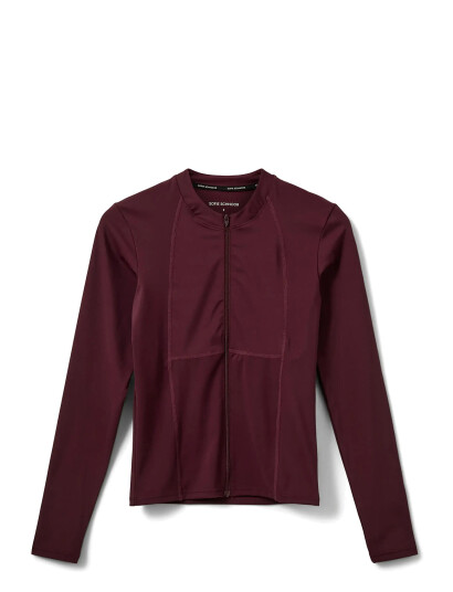 Sofie Schnoor Jayaspo Zip Blouse   Burgundy   S