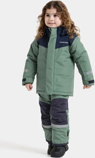 Didriksons Skare Kids' Set Dark Moss Didriksons Skare Kids' Set Dark Moss