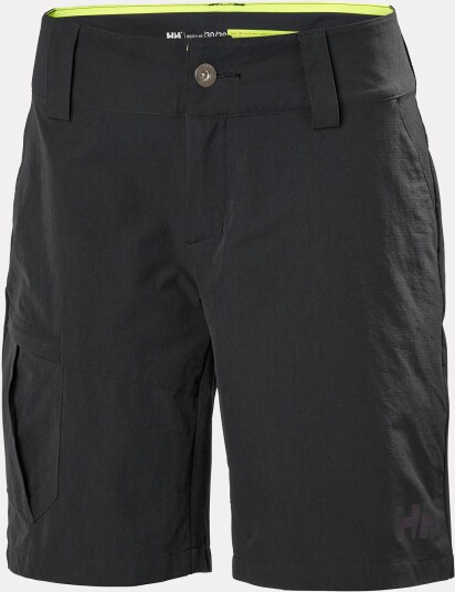 Helly Hansen Dame Quick Dry Cargo Shorts Svart 36