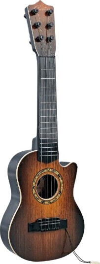 Mørkebrun gitar 55 cm Mørkebrun gitar 55 cm