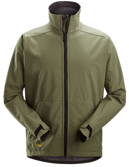 Snickers Workwear 1205 Softshelljakke khaki grønn XS, Klær
