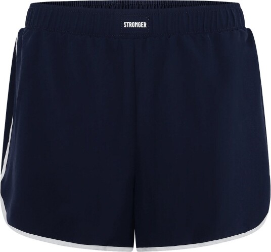 STRONGER Breezy Running Shorts   Navy   M