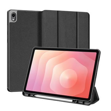 Dux Ducis Samsung Galaxy Tab S11 Domo Tri-Fold Smart Folio-etui Svart