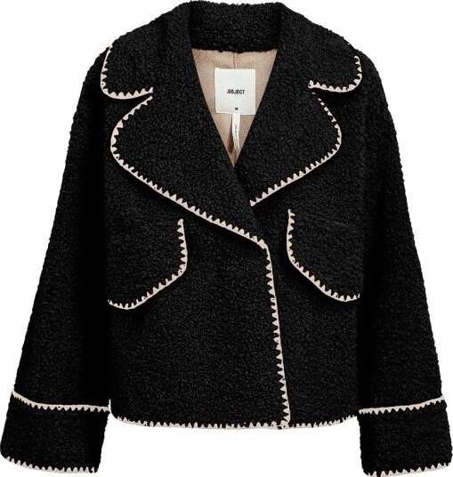 Object Jakke objShiren Jacket 128 Svart Object Jakke objShiren Jacket 128 Svart