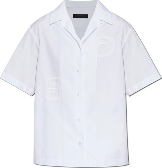 Lacoste Dame Bluser & Skjorter Hvit XS,