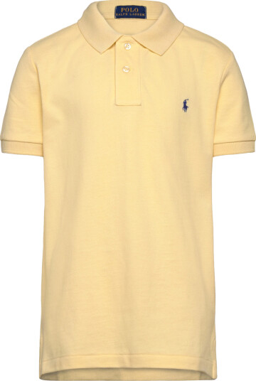 Ralph Lauren Kids The Iconic Mesh Polo Shirt Yellow 102 108
