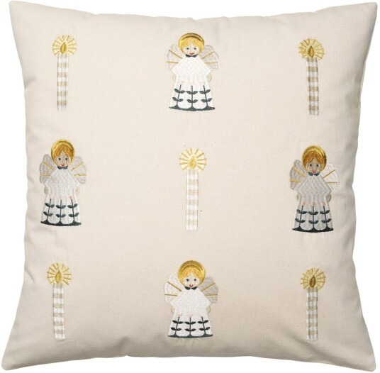 Broste Copenhagen Fairy Tale putetrekk 50x50 cm Golden Broste Copenhagen Fairy Tale putetrekk 50x50 cm Golden