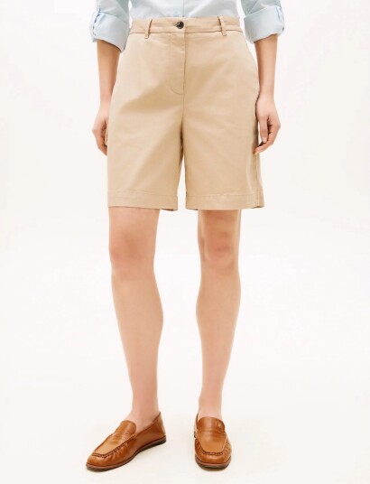 Tommy Hilfiger Co Gmd Blend Chino Short Beige 40 Tommy Hilfiger Co Gmd Blend Chino Short Beige 40