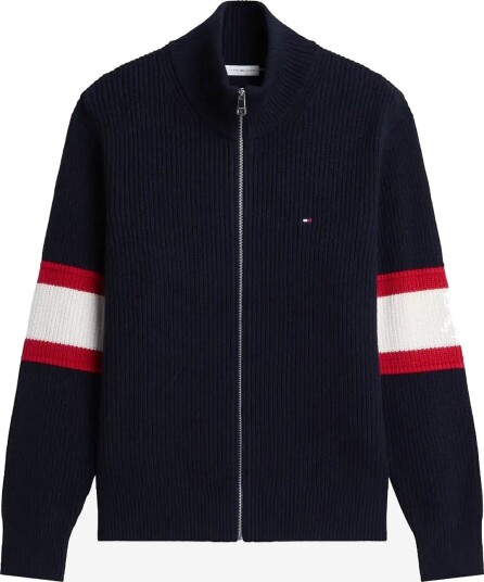 Tommy Hilfiger Athleisure Rwb Zip Through NAVY BLUE M