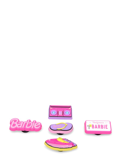 Crocs Barbie Retro 5 Pck - Pink - ONE SIZE Crocs Barbie Retro 5 Pck - Pink - ONE SIZE