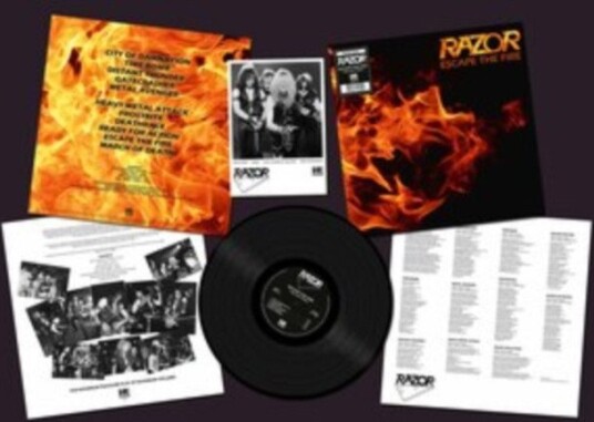 Razor Escape The Fire Uk Vinyl