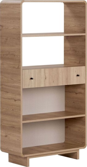 Bokhylle Nordure Senza (78 x 153 x 34 cm) Eik - Eik