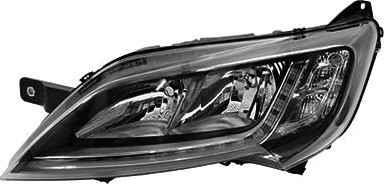 VAN WEZEL 1652967 Frontlykter