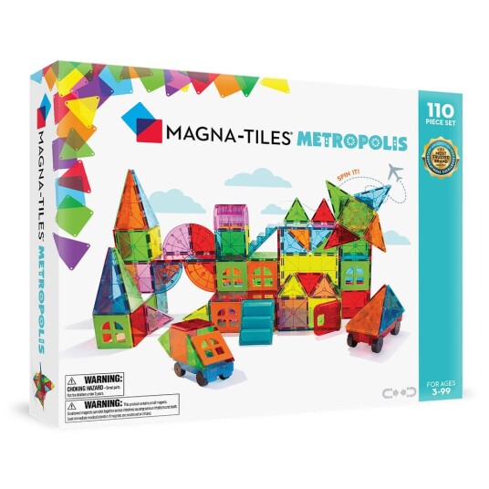 Magna-Tiles - Metropolis 110 pcs set - (90213)