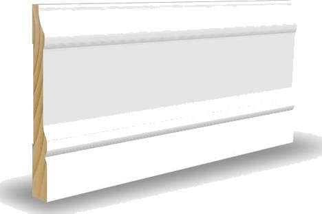 Combiwood Karmlist CW472 Malt Furu 21x120x4400 mm Bomull