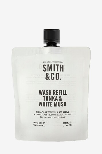 Smith & Co. Tonka & White Musk Refill Hand & Body Wash 400 ml Smith & Co. Tonka & White Musk Refill Hand & Body Wash 400 ml