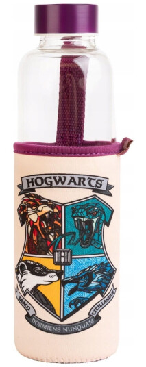 Harry Potter Harry Potter Vannflaske I Glass 500 Ml Hogwarts Harry Potter Harry Potter Vannflaske I Glass 500 Ml Hogwarts