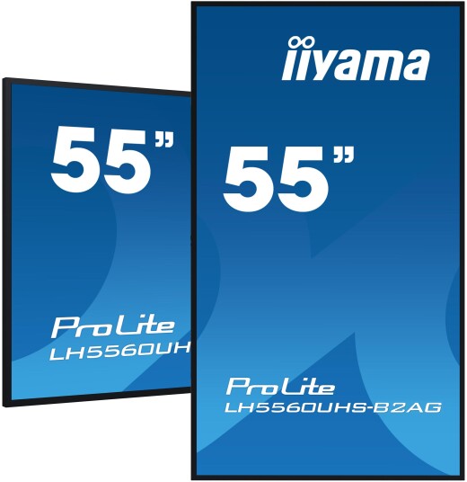 iiyama 55" 3840x2160 UHD VA panel,