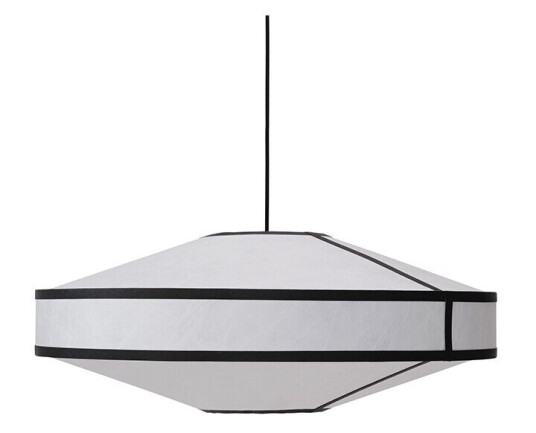 New Works Kite 3B Pendel Ø75 Hvit/Svart Lampemesteren