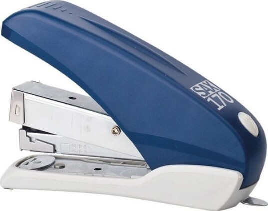 Sax Stiftemaskin Sax170 Stiftemaskin Stifter Opptil 40 Ark Frontlaster Enklere Stifting Blå