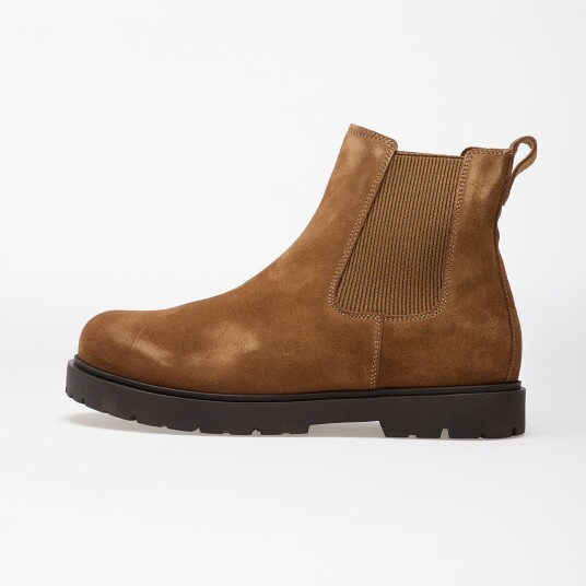 Birkenstock Chelseaboots Highwood Slip On Mid M Leve Dark Tea Brun Birkenstock Chelseaboots Highwood Slip On Mid M Leve Dark Tea Brun