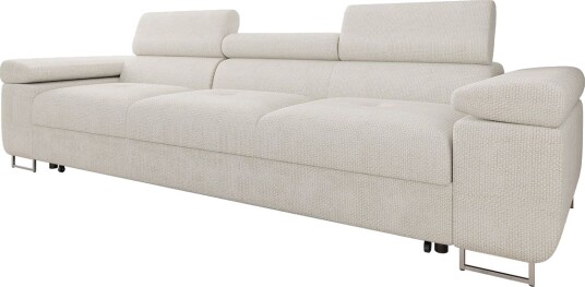 Gabina Sovesofa 3 seter i Chenille Hvit