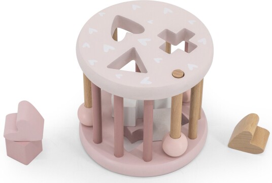 Label Label Pick Box Wheels Rosa