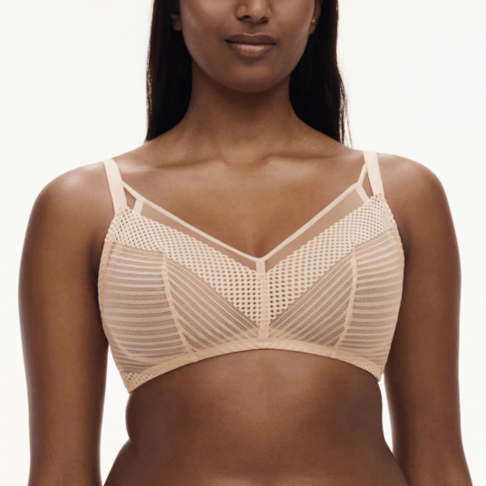 Chantelle BH Pulp Wirefree Support Bra Beige B 85 Dame