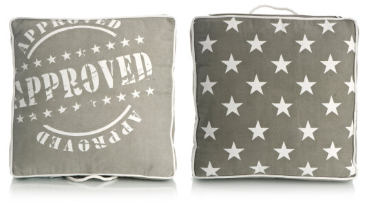 Bokspute Florida Approved/stjerner beige 45x45 cm Bokspute Florida Approved/stjerner beige 45x45 cm