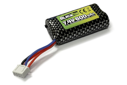 BlackZon Batteripakke Reservedel for RC-bil Li-Ion 7.4V 600mAh