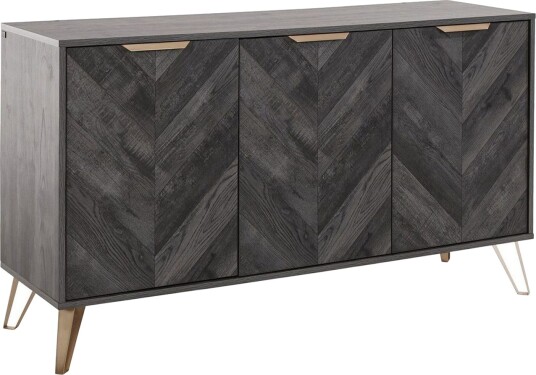 Skjenk Mørkt tre 133x40x75 cm - 133x40x75 cm