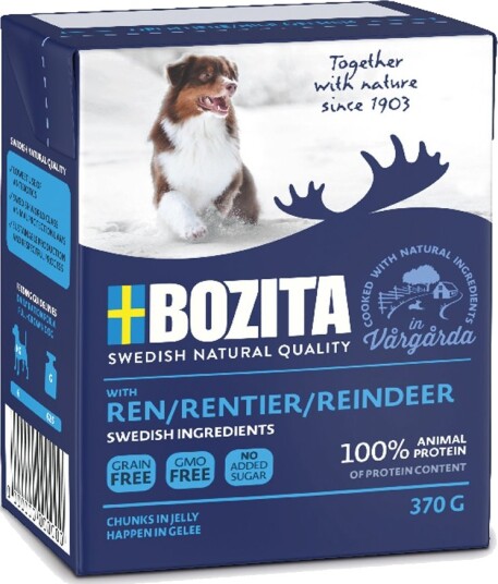 Bozita Biter I Gelé 12 X 370 G Reinsdyr Bozita Biter I Gelé 12 X 370 G Reinsdyr