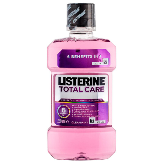 Listerine Total Care 6 in 1 Munnvann 250 ml. Listerine Total Care 6 in 1 Munnvann 250 ml.