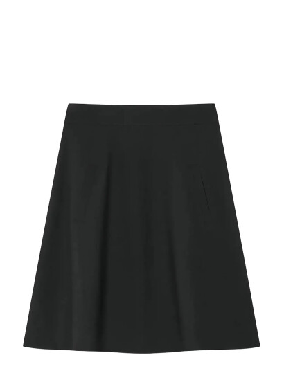 Mads Nørgaard Recycled Sportina Stelly Skirt Fav - Black - 36