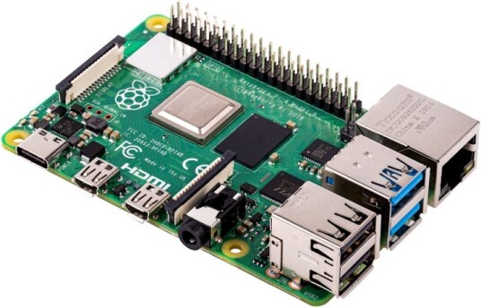 Raspberry Pi 4 modell B 1 GB Enkretskortdatamaskin