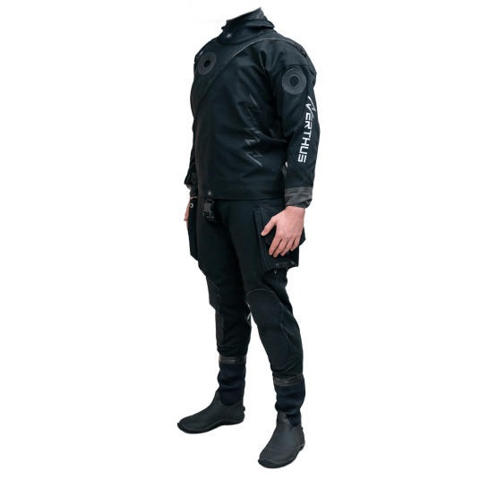 Nerthus Deep X Skalldrakt med Frontzip M