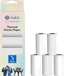 G&G Termopapiretiketter 57 X 15 Mm 21692 | 5 X 148 Stk