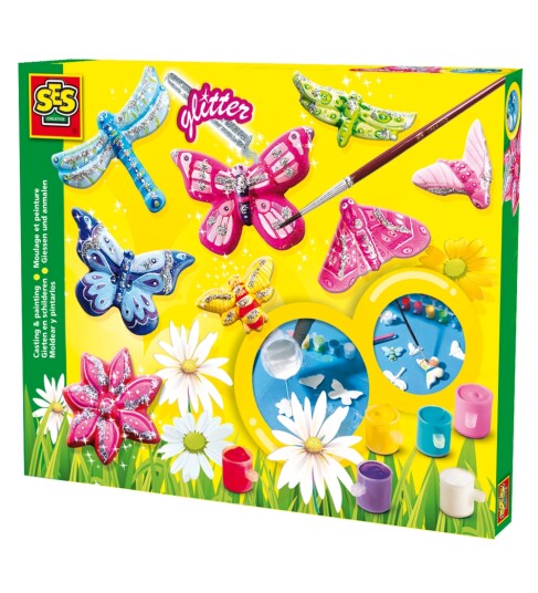 SES Butterflies Casting and painting