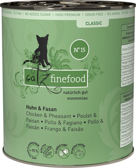 Catz Finefood Bokser Kylling & Fasan 24 x 800 g