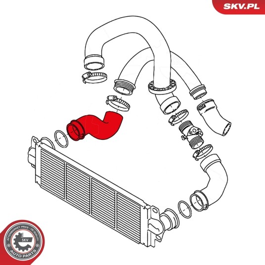 Ladeluftslange ESEN SKV 24SKV094